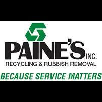 Paine's Inc. provides recycling and rubbish removal services in Connecticut since 1929 with a strong commitment to customer service.