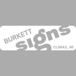 Burkett Signs: Exceptional custom signage since 1956 in Climax, MI, specializing in LED displays, neon signs, and repairs.