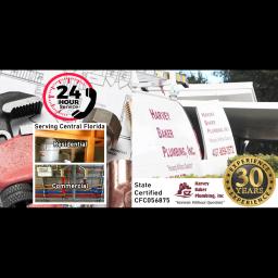 Harvey Baker Plumbing: Reliable 24/7 plumbing services in Orlando for over 25 years, specializing in residential and commercial jobs.