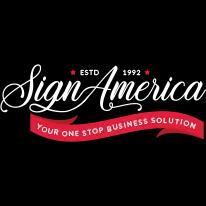 Sign America specializes in custom signs and printing solutions to enhance brand visibility and communication.