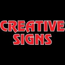 Creative Signs & Graphics: Expert sign makers since 1999, committed to quality, service, and honoring their founder's legacy.