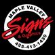 Woman-owned Maple Valley Signs offers customized signage solutions with a focus on quality and customer service since 2002.