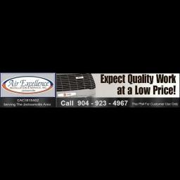 Air Excellence Installation & Service, Inc. offers quality HVAC services in Jacksonville with over 20 years of industry experience.