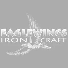 Eaglewings Iron Craft: Custom metal fabrication specializing in wrought iron products, awnings, and model train accessories.