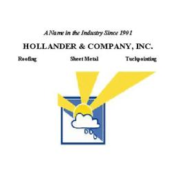 Hollander & Company, Inc. is a roofing and masonry leader, serving the Highland Park area since 1901.