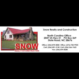 Snow Realty & Construction offers real estate services and custom home construction in North Carolina and Virginia.