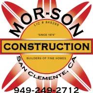 Mor-Son Construction: Expert general contractor specializing in residential and commercial projects since 1974.