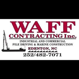 Waff Contracting, Inc. specializes in industrial and commercial pile driving and marine construction since 1980.