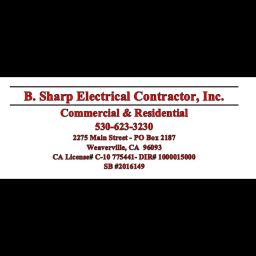 Sharp Electric: A family-owned electrical contractor in North State, CA, providing top-notch services since 2000.