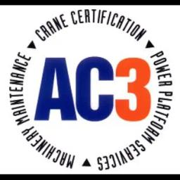 AC3 provides crane certification, inspection, and powered platform services with over 30 years of industry experience.