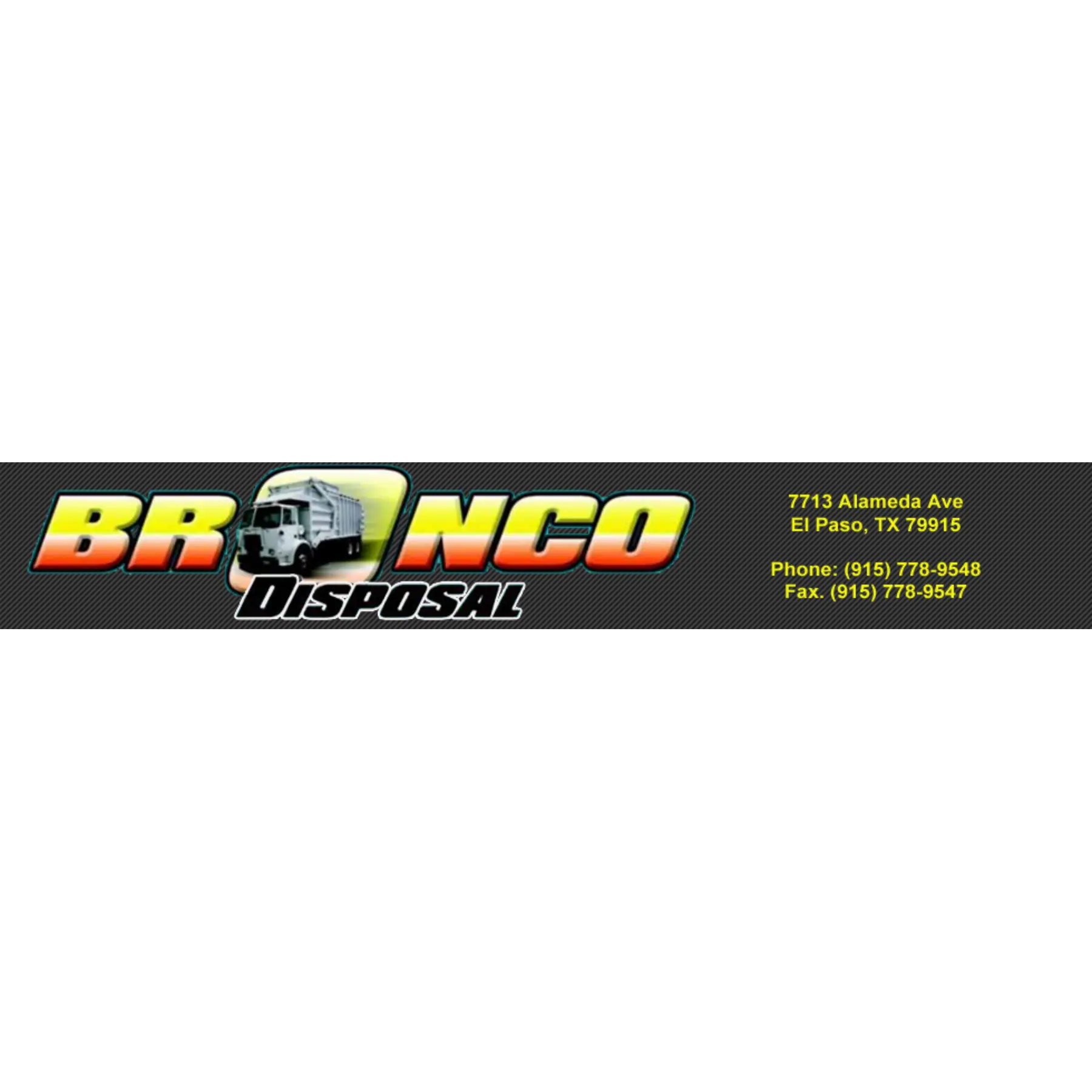 Bronco Disposal