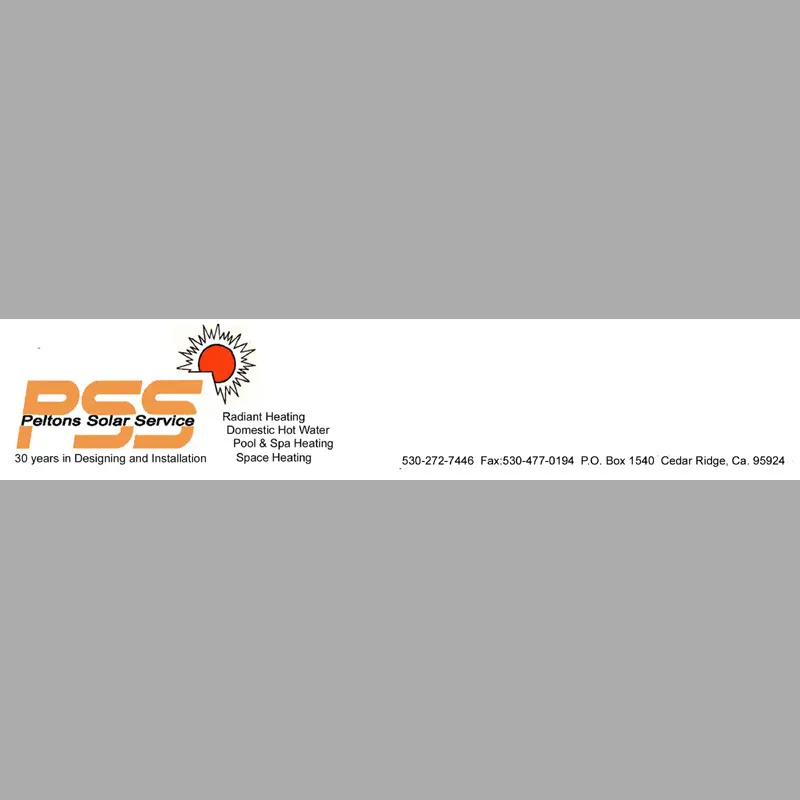 PELTON'S SOLAR SERVICE