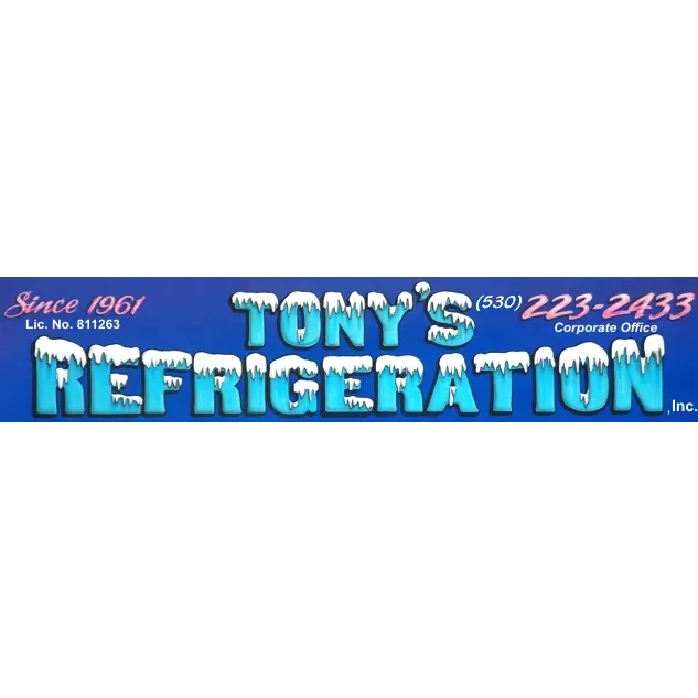 TONY'S REFRIGERATION INC