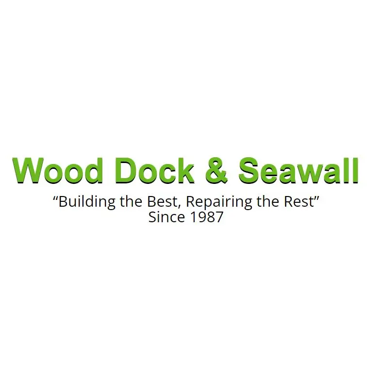 WOOD DOCK & SEAWALL